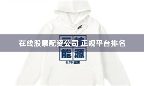 在线股票配资公司 正规平台排名